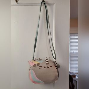 Grey Pusheen Crossbody Bag.